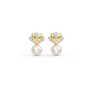 Cinderella Shining Diva Pearl Stud Earring